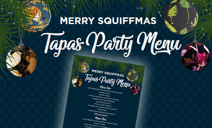 Tapas Party Menu